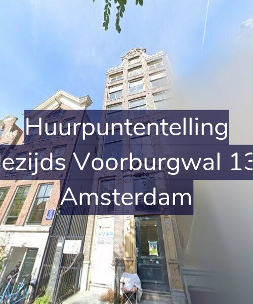Foto gevel Huurpuntentelling voor Oudezijds Voorburgwal 136-E, Amsterdam