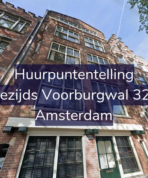 Foto gevel Huurpuntentelling voor Oudezijds Voorburgwal 326-A, Amsterdam