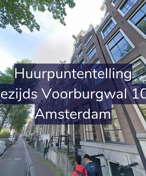 Foto gevel Huurpuntentelling voor Oudezijds Voorburgwal 101-C, Amsterdam