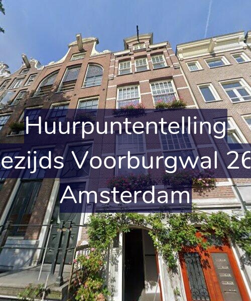Foto gevel Huurpuntentelling voor Oudezijds Voorburgwal 266-C, Amsterdam