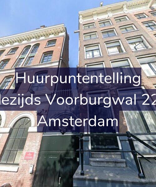 Foto gevel Huurpuntentelling voor Oudezijds Voorburgwal 226-F, Amsterdam