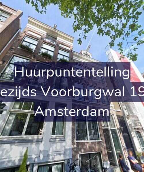 Foto gevel Huurpuntentelling voor Oudezijds Voorburgwal 194-A, Amsterdam