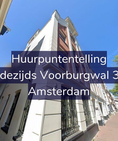 Foto gevel Huurpuntentelling voor Oudezijds Voorburgwal 314, Amsterdam