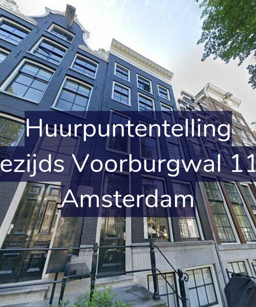 Foto gevel Huurpuntentelling voor Oudezijds Voorburgwal 111-D, Amsterdam
