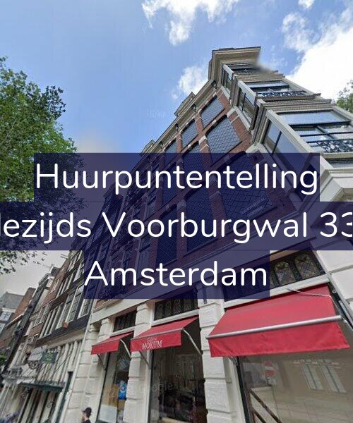Foto gevel Huurpuntentelling voor Oudezijds Voorburgwal 334-3, Amsterdam