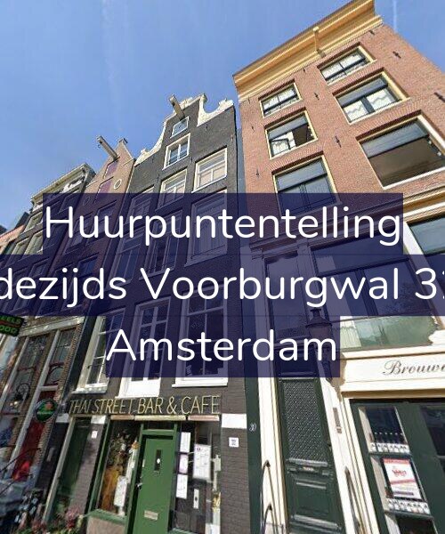 Foto gevel Huurpuntentelling voor Oudezijds Voorburgwal 32-C, Amsterdam