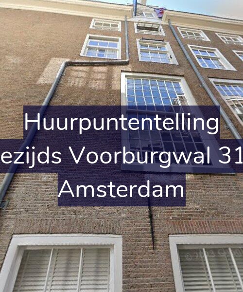 Foto gevel Huurpuntentelling voor Oudezijds Voorburgwal 316-G, Amsterdam
