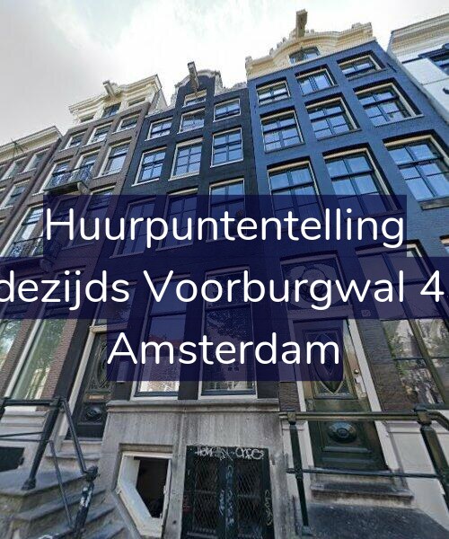 Foto gevel Huurpuntentelling voor Oudezijds Voorburgwal 43-E, Amsterdam