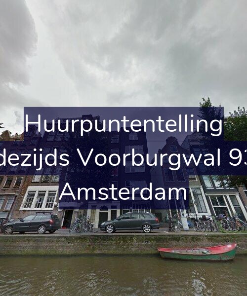 Foto gevel Huurpuntentelling voor Oudezijds Voorburgwal 93-D, Amsterdam