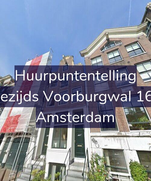 Foto gevel Huurpuntentelling voor Oudezijds Voorburgwal 160-C, Amsterdam