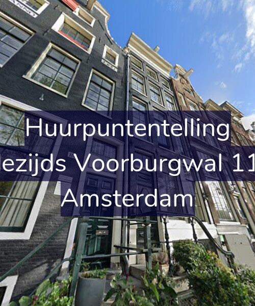 Foto gevel Huurpuntentelling voor Oudezijds Voorburgwal 117-2, Amsterdam