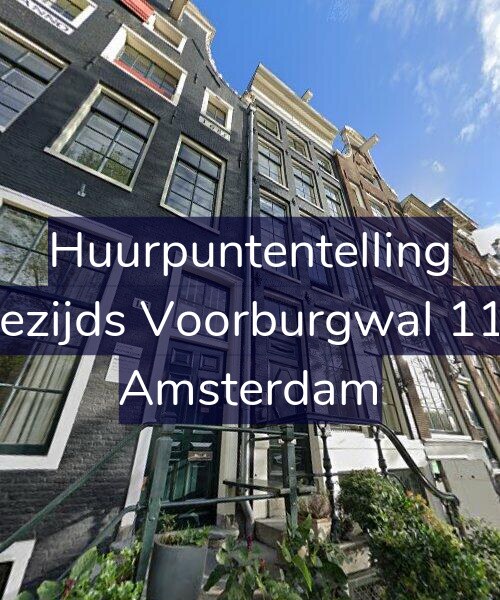 Foto gevel Huurpuntentelling voor Oudezijds Voorburgwal 117-H, Amsterdam