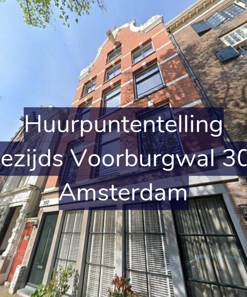 Foto gevel Huurpuntentelling voor Oudezijds Voorburgwal 302-C, Amsterdam