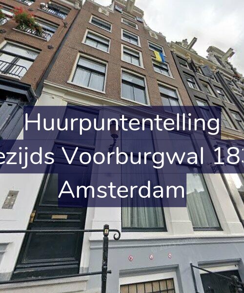 Foto gevel Huurpuntentelling voor Oudezijds Voorburgwal 183-1V, Amsterdam