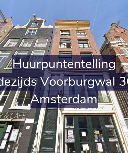 Foto gevel Huurpuntentelling voor Oudezijds Voorburgwal 30-C, Amsterdam
