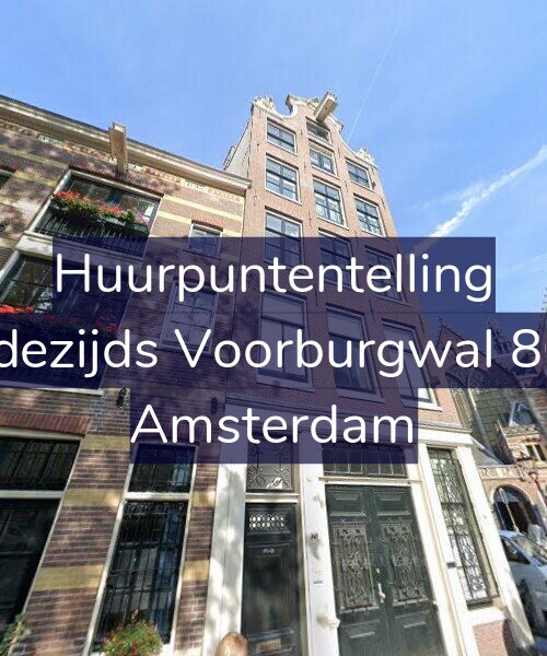 Foto gevel Huurpuntentelling voor Oudezijds Voorburgwal 80-1, Amsterdam