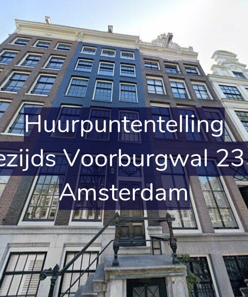 Foto gevel Huurpuntentelling voor Oudezijds Voorburgwal 235-1B, Amsterdam