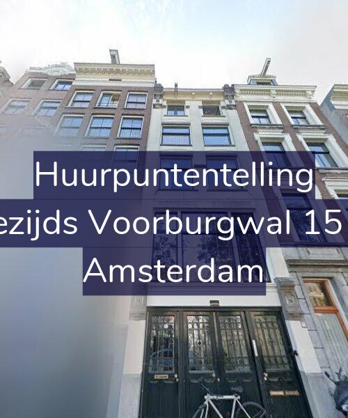 Foto gevel Huurpuntentelling voor Oudezijds Voorburgwal 151-1A, Amsterdam