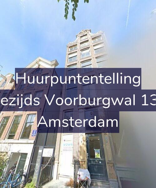 Foto gevel Huurpuntentelling voor Oudezijds Voorburgwal 136-B, Amsterdam