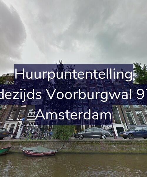 Foto gevel Huurpuntentelling voor Oudezijds Voorburgwal 97-A, Amsterdam