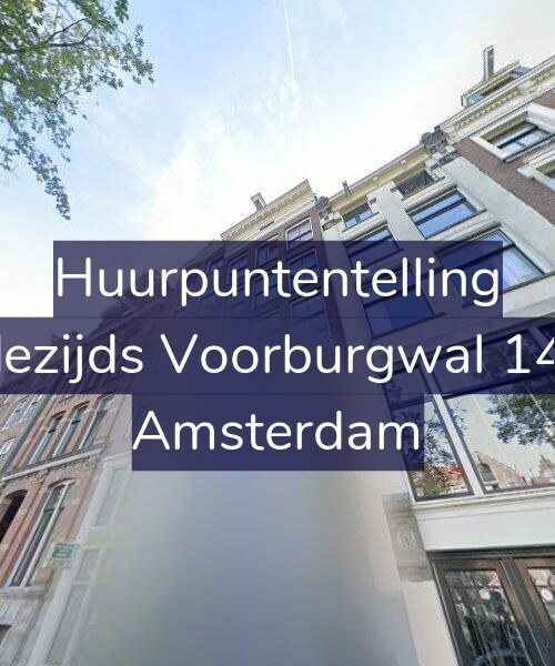 Foto gevel Huurpuntentelling voor Oudezijds Voorburgwal 149-2, Amsterdam