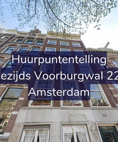 Foto gevel Huurpuntentelling voor Oudezijds Voorburgwal 223-3, Amsterdam