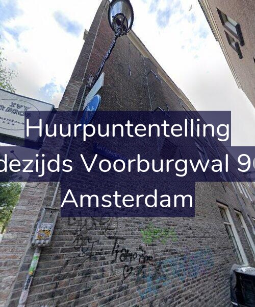 Foto gevel Huurpuntentelling voor Oudezijds Voorburgwal 96-C, Amsterdam