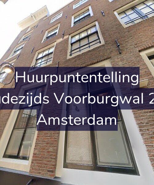Foto gevel Huurpuntentelling voor Oudezijds Voorburgwal 2-E, Amsterdam