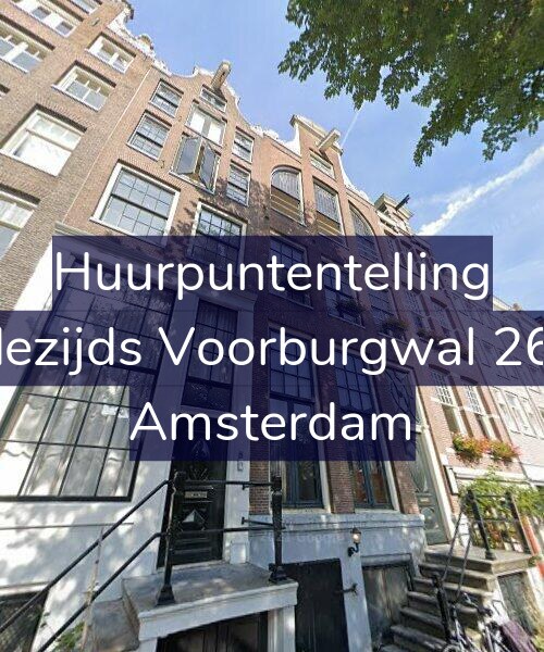Foto gevel Huurpuntentelling voor Oudezijds Voorburgwal 268-F, Amsterdam