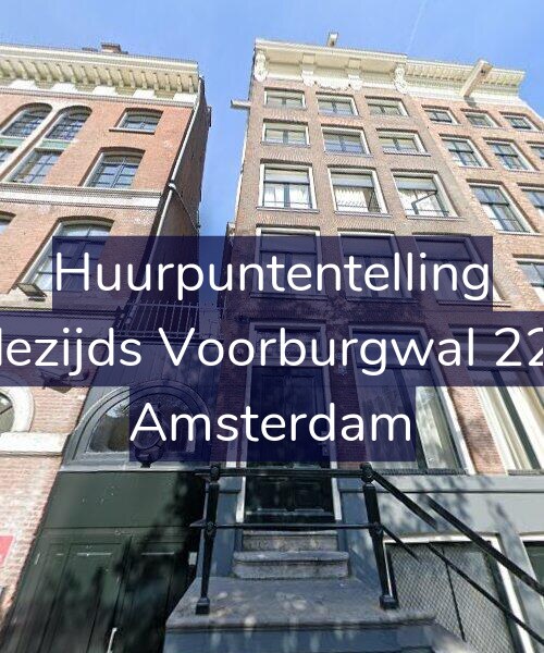 Foto gevel Huurpuntentelling voor Oudezijds Voorburgwal 226-L, Amsterdam