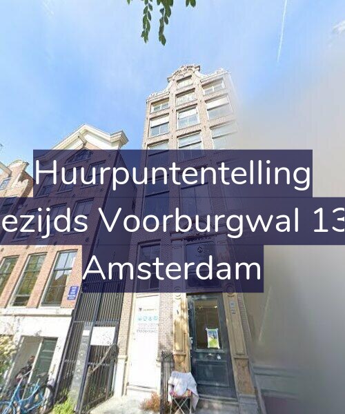 Foto gevel Huurpuntentelling voor Oudezijds Voorburgwal 136-C, Amsterdam
