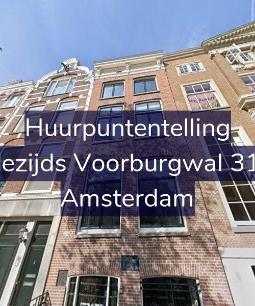 Foto gevel Huurpuntentelling voor Oudezijds Voorburgwal 318-1, Amsterdam