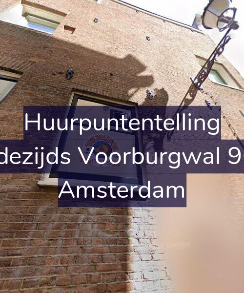 Foto gevel Huurpuntentelling voor Oudezijds Voorburgwal 90-1, Amsterdam