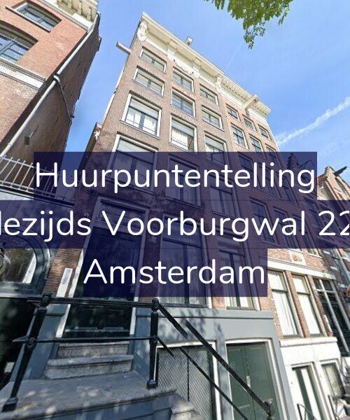 Foto gevel Huurpuntentelling voor Oudezijds Voorburgwal 224-L, Amsterdam