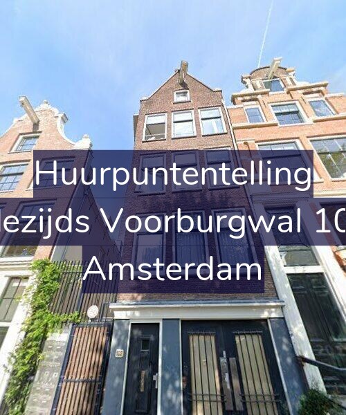 Foto gevel Huurpuntentelling voor Oudezijds Voorburgwal 102-1, Amsterdam