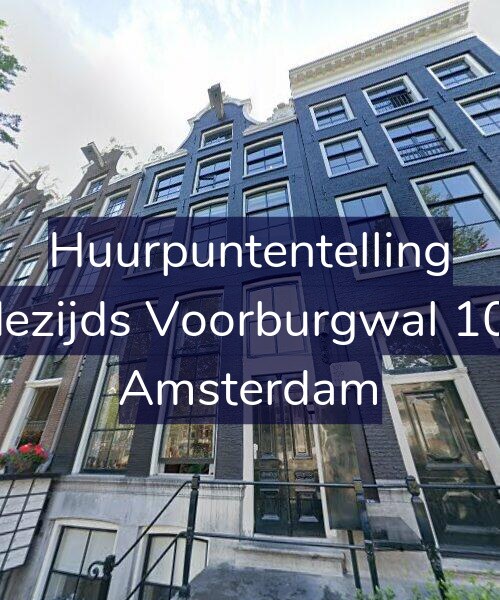 Foto gevel Huurpuntentelling voor Oudezijds Voorburgwal 109-L, Amsterdam