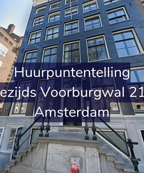 Foto gevel Huurpuntentelling voor Oudezijds Voorburgwal 217-H, Amsterdam
