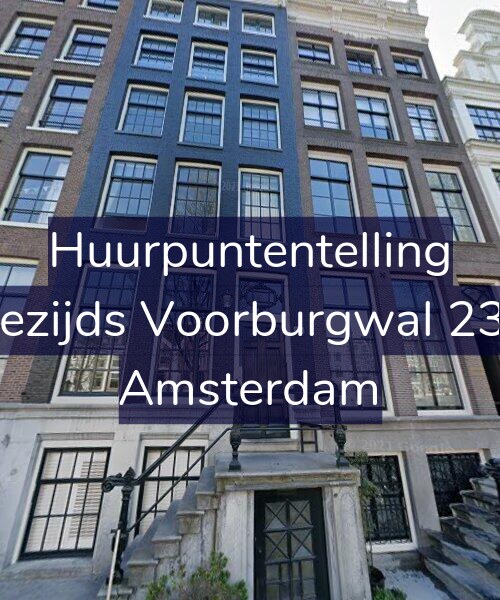 Foto gevel Huurpuntentelling voor Oudezijds Voorburgwal 235-H, Amsterdam