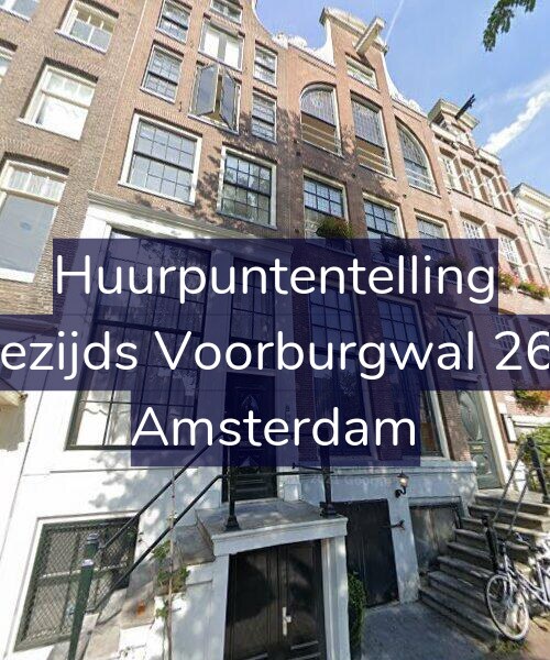 Foto gevel Huurpuntentelling voor Oudezijds Voorburgwal 268-H, Amsterdam
