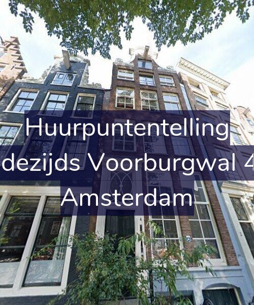 Foto gevel Huurpuntentelling voor Oudezijds Voorburgwal 4-C, Amsterdam