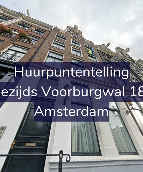 Foto gevel Huurpuntentelling voor Oudezijds Voorburgwal 183-3, Amsterdam