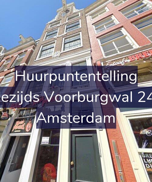 Foto gevel Huurpuntentelling voor Oudezijds Voorburgwal 246-2, Amsterdam