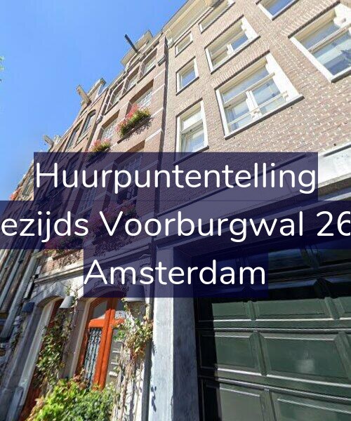 Foto gevel Huurpuntentelling voor Oudezijds Voorburgwal 266-A, Amsterdam