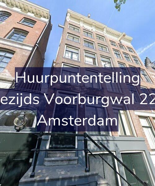 Foto gevel Huurpuntentelling voor Oudezijds Voorburgwal 224-G, Amsterdam