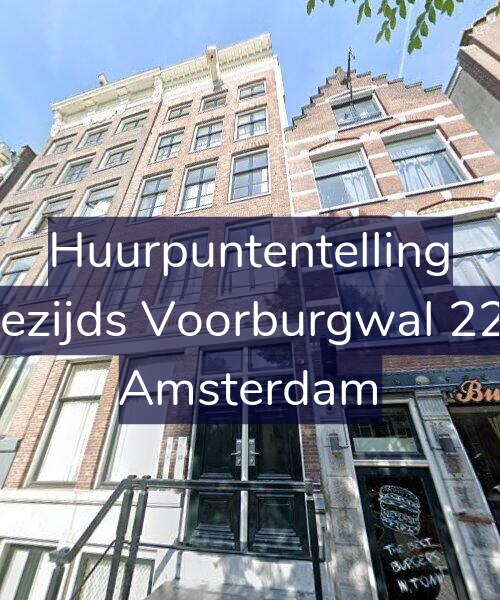 Foto gevel Huurpuntentelling voor Oudezijds Voorburgwal 224-A, Amsterdam