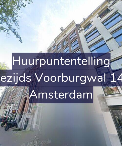 Foto gevel Huurpuntentelling voor Oudezijds Voorburgwal 147-C, Amsterdam