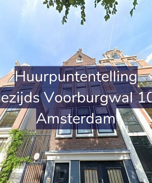 Foto gevel Huurpuntentelling voor Oudezijds Voorburgwal 102-2, Amsterdam