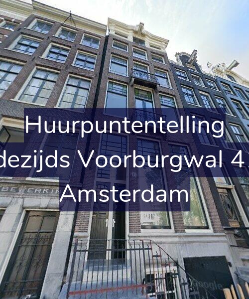 Foto gevel Huurpuntentelling voor Oudezijds Voorburgwal 41-D, Amsterdam