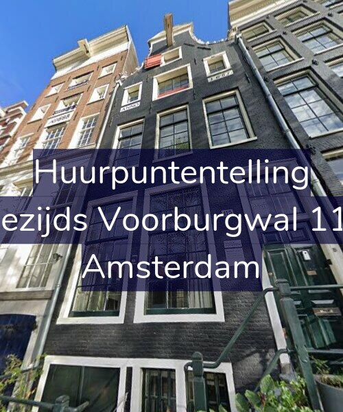 Foto gevel Huurpuntentelling voor Oudezijds Voorburgwal 115-B, Amsterdam