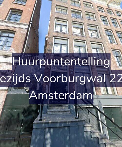 Foto gevel Huurpuntentelling voor Oudezijds Voorburgwal 226-H, Amsterdam